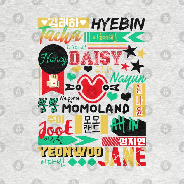 Momoland Collage by lovelyday